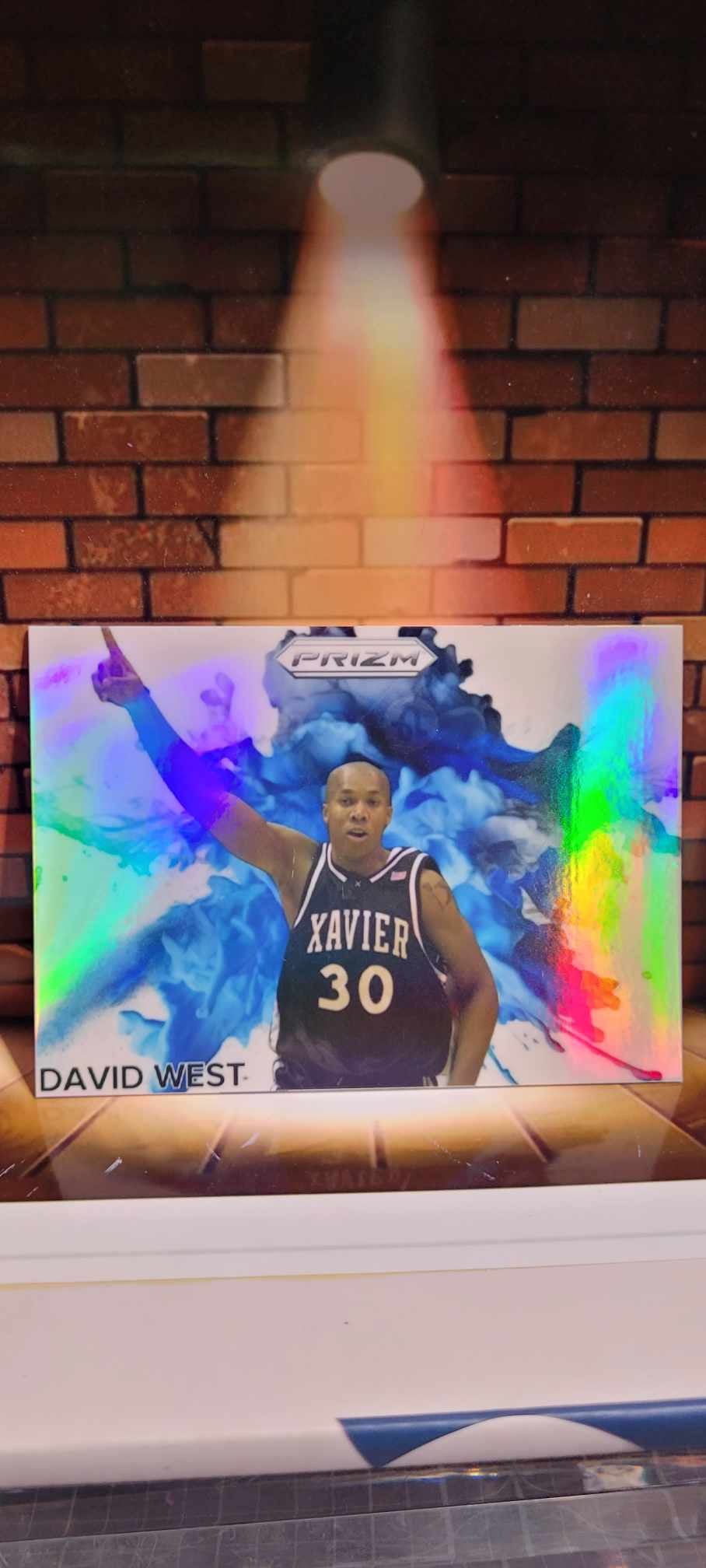 Victory Parkway Reserve Rafter Series #1 - David West Autographed Custom Card w/ Bottle